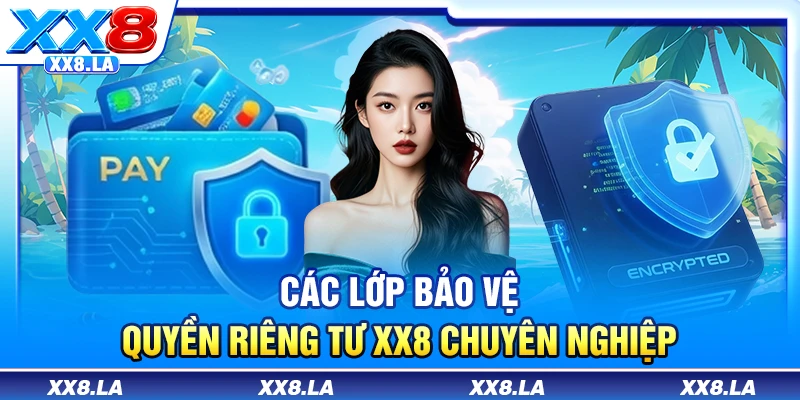 Các lớp bảo vệ quyền riêng tư XX8 chuyên nghiệp