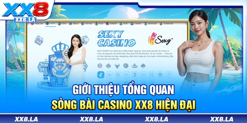 Giới thiệu tổng quan sòng bài casino XX8 hiện đại